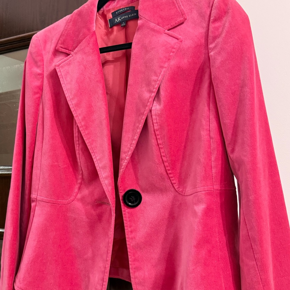 Anne Klein Pink Blazer